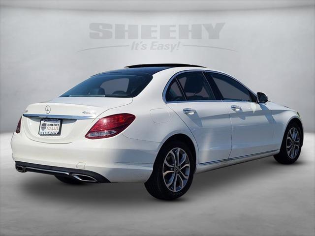 used 2018 Mercedes-Benz C-Class car, priced at $17,600