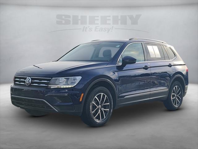 used 2021 Volkswagen Tiguan car, priced at $18,300