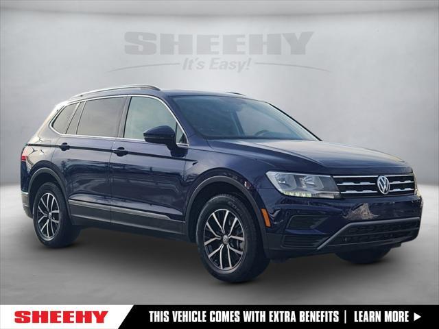 used 2021 Volkswagen Tiguan car, priced at $18,300