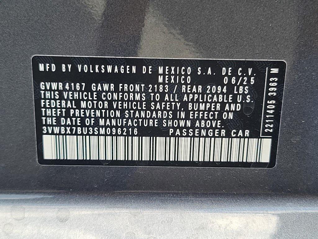 new 2025 Volkswagen Jetta car, priced at $23,030