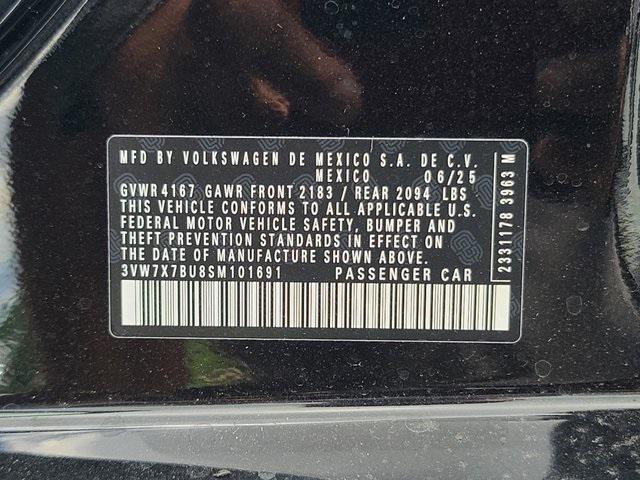 new 2025 Volkswagen Jetta car, priced at $27,298