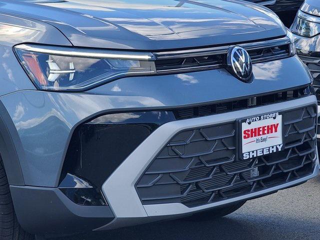 new 2025 Volkswagen Taos car, priced at $27,495