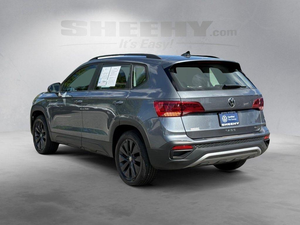 used 2022 Volkswagen Taos car, priced at $19,500