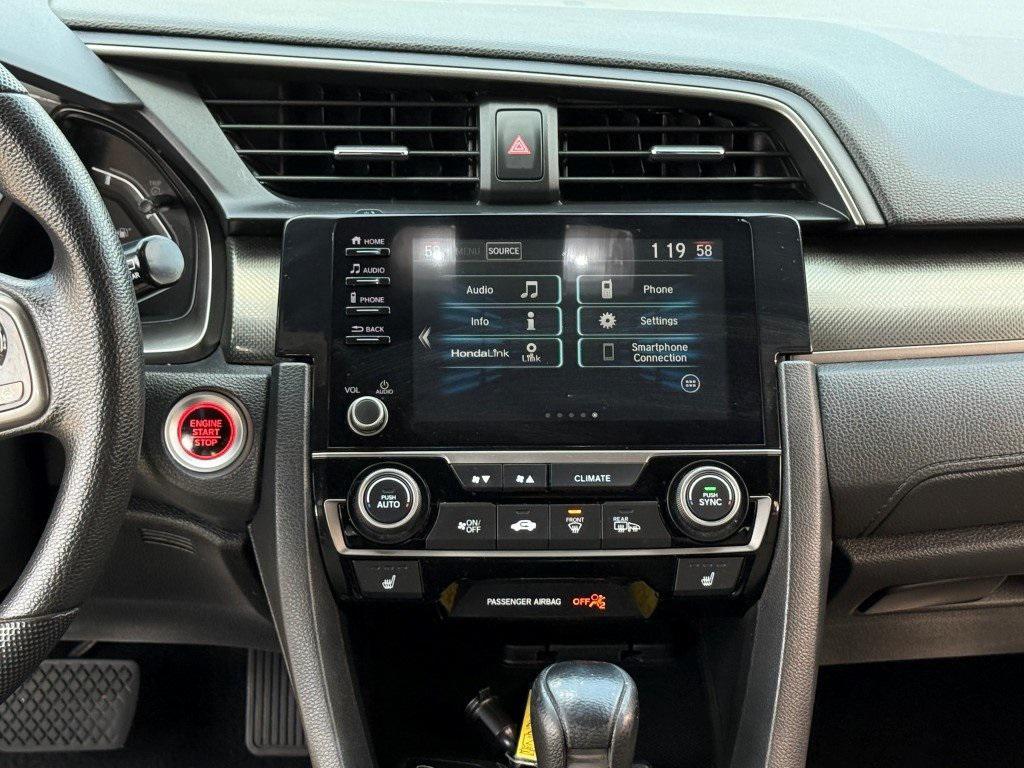 used 2019 Honda Civic car, priced at $17,995
