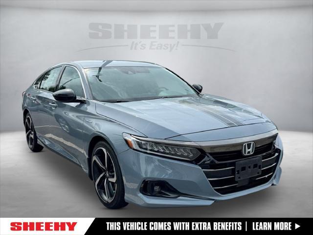 used 2022 Honda Accord Hybrid car, priced at $22,500