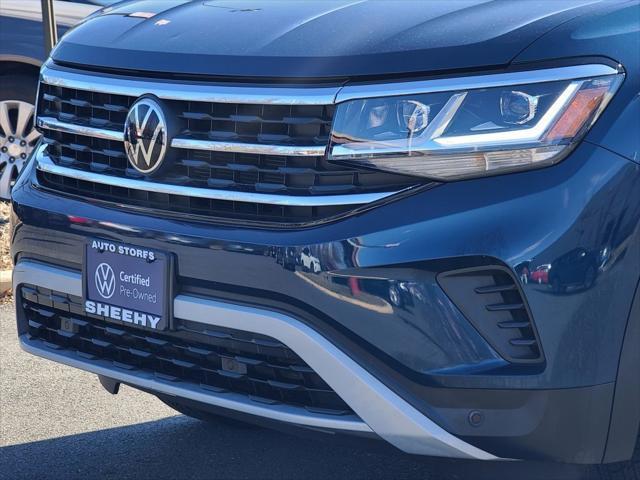 used 2022 Volkswagen Atlas car, priced at $29,000