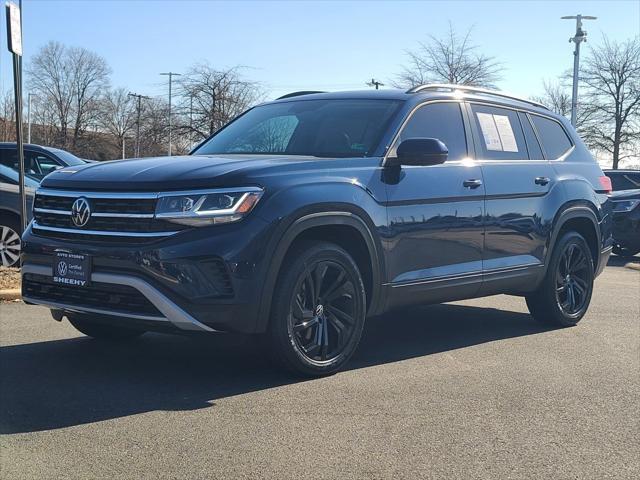 used 2022 Volkswagen Atlas car, priced at $29,000