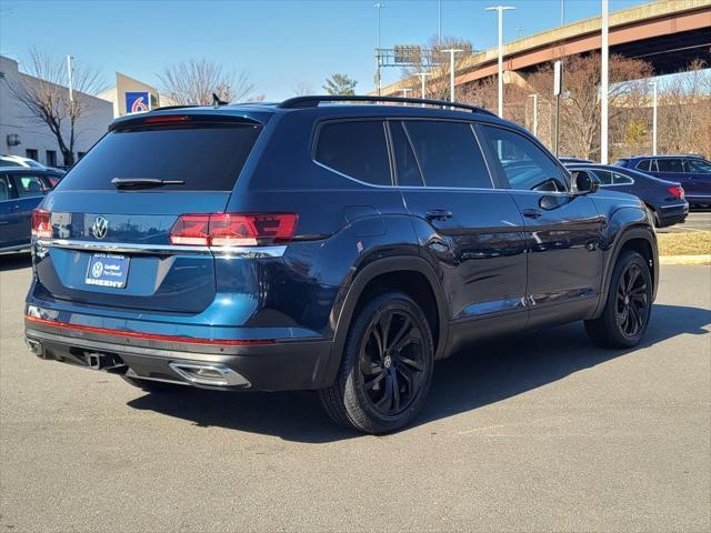 used 2022 Volkswagen Atlas car, priced at $29,000