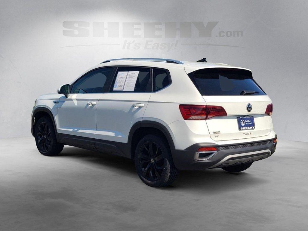 used 2022 Volkswagen Taos car, priced at $19,300