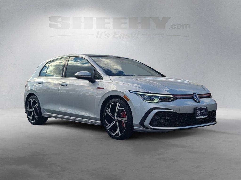 used 2024 Volkswagen Golf GTI car, priced at $30,700