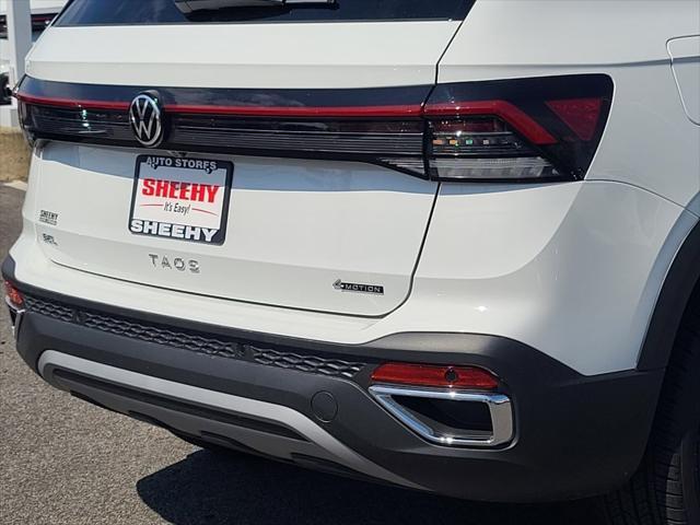 new 2025 Volkswagen Taos car, priced at $34,419