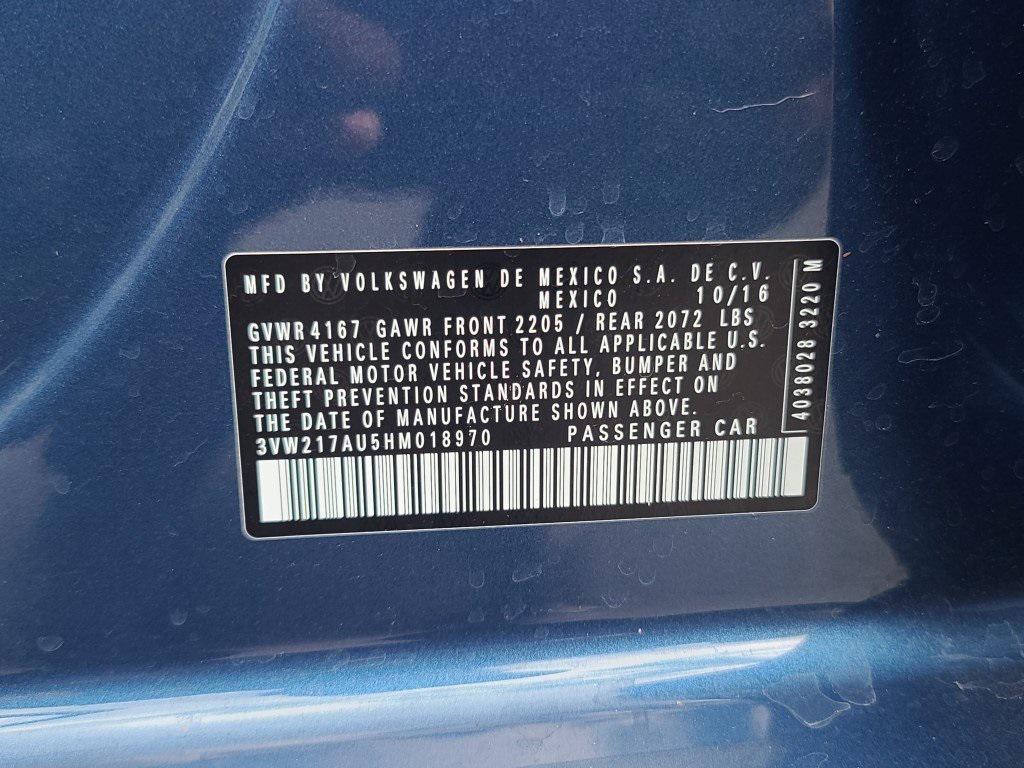 used 2017 Volkswagen Golf car, priced at $8,150