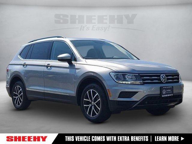 used 2021 Volkswagen Tiguan car, priced at $20,850