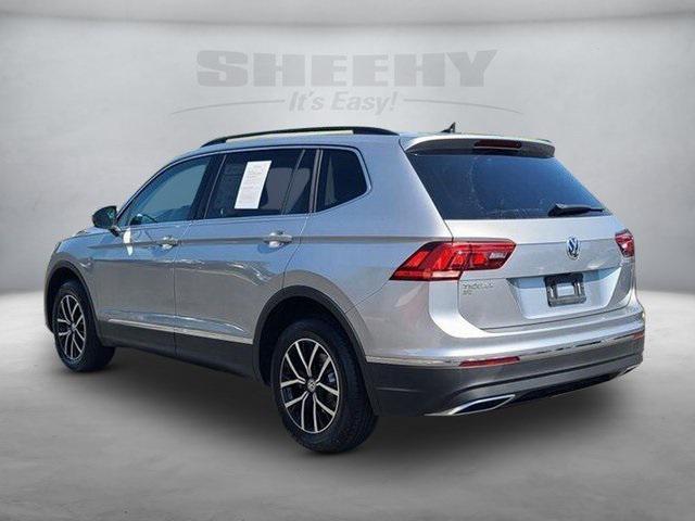 used 2021 Volkswagen Tiguan car, priced at $20,850