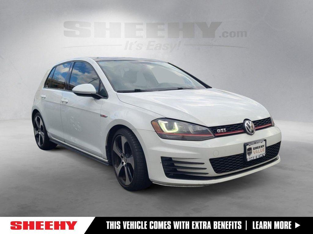 used 2015 Volkswagen Golf GTI car, priced at $12,500