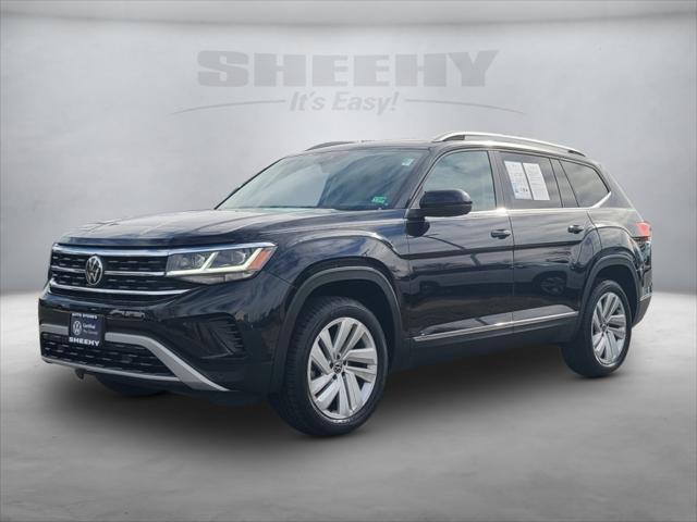 used 2021 Volkswagen Atlas car, priced at $23,250