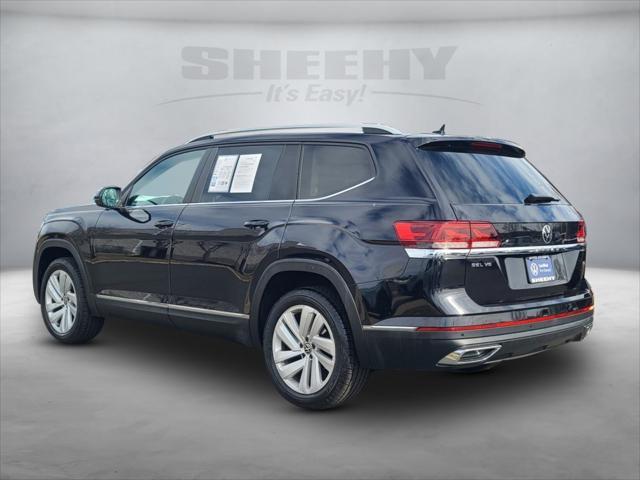 used 2021 Volkswagen Atlas car, priced at $23,250