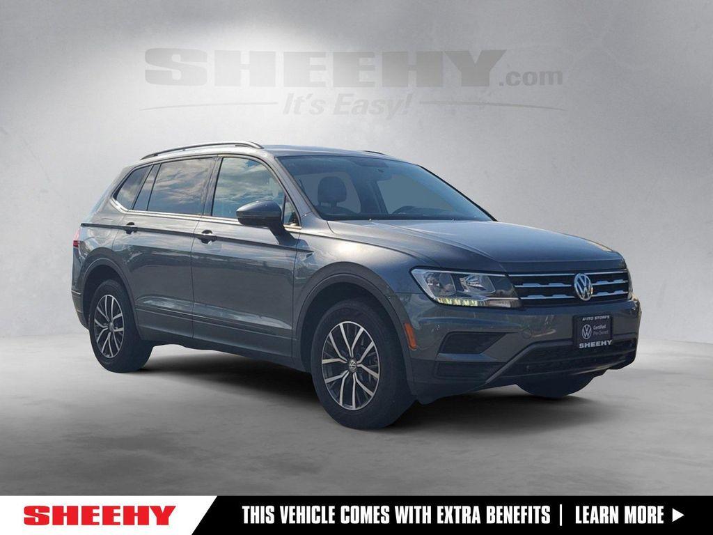 used 2021 Volkswagen Tiguan car, priced at $18,049