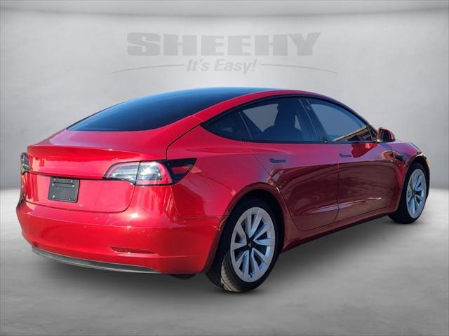 used 2022 Tesla Model 3 car, priced at $16,700