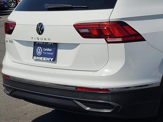 used 2022 Volkswagen Tiguan car, priced at $21,400