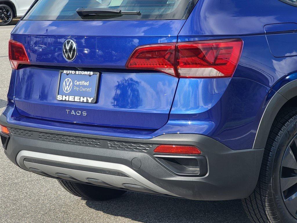 used 2024 Volkswagen Taos car, priced at $19,900