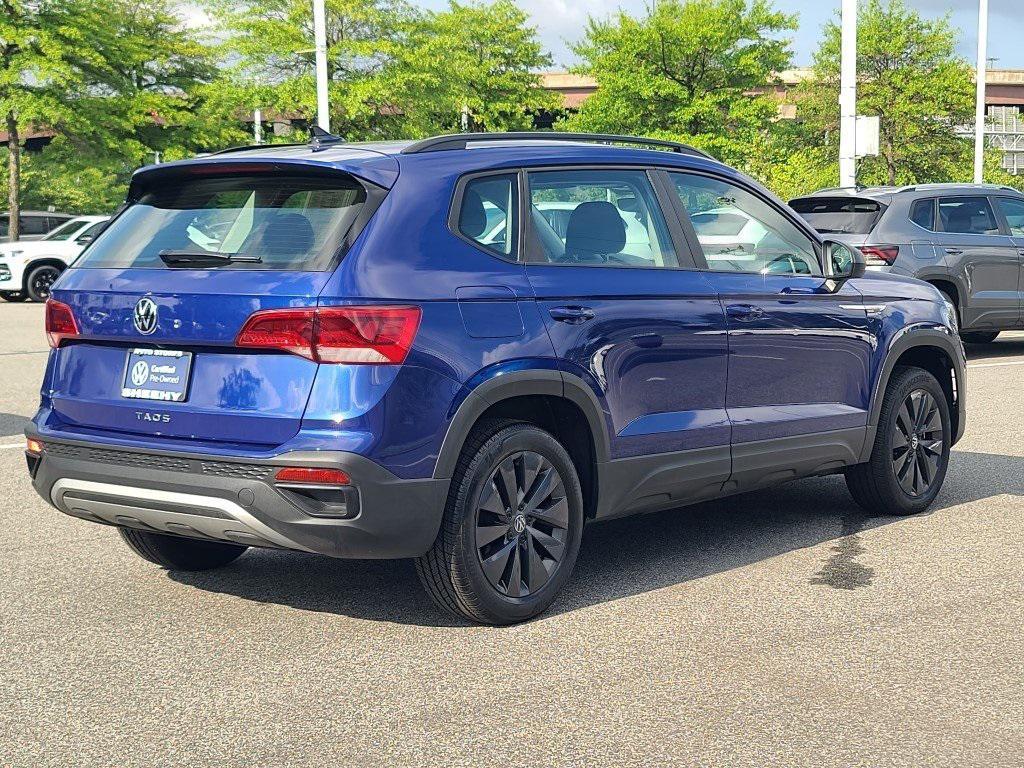 used 2024 Volkswagen Taos car, priced at $19,900