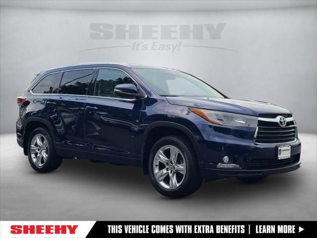 used 2016 Toyota Highlander car, priced at $23,200