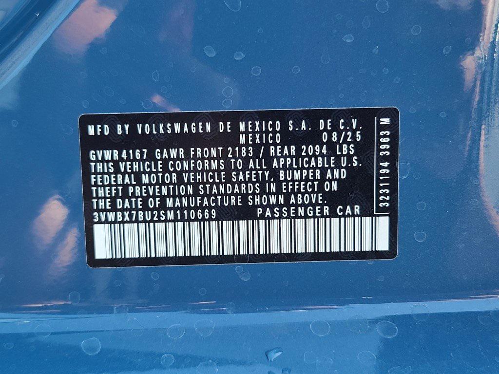 new 2025 Volkswagen Jetta car, priced at $23,792