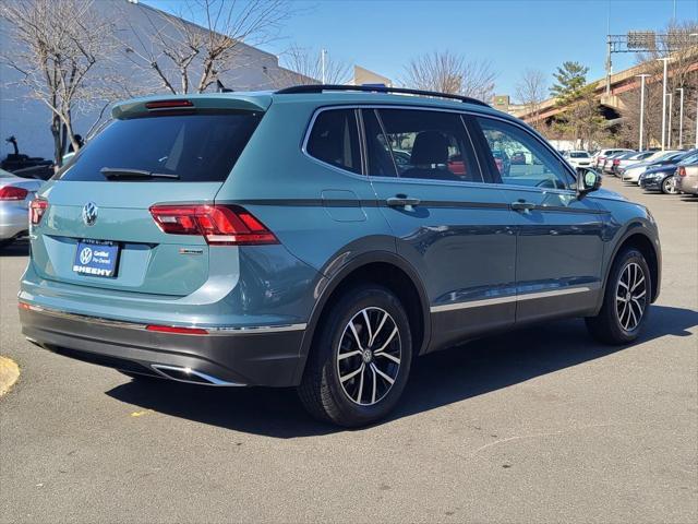 used 2021 Volkswagen Tiguan car, priced at $18,300