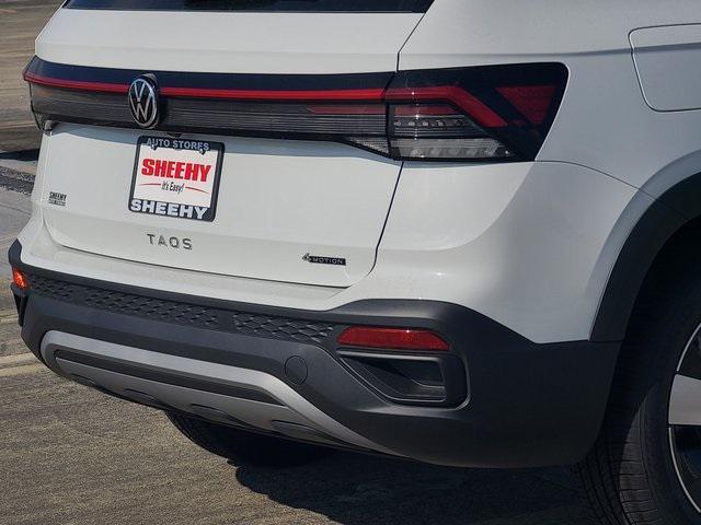 new 2025 Volkswagen Taos car, priced at $27,700
