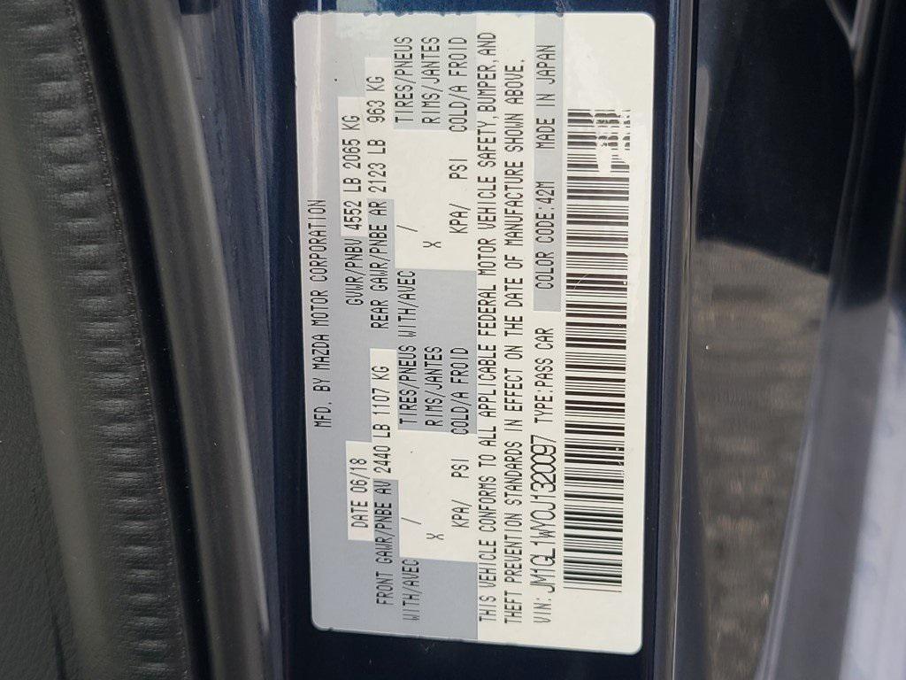 used 2018 Mazda Mazda6 car, priced at $17,500