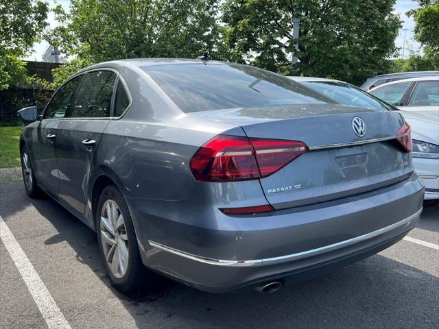 used 2018 Volkswagen Passat car, priced at $15,500