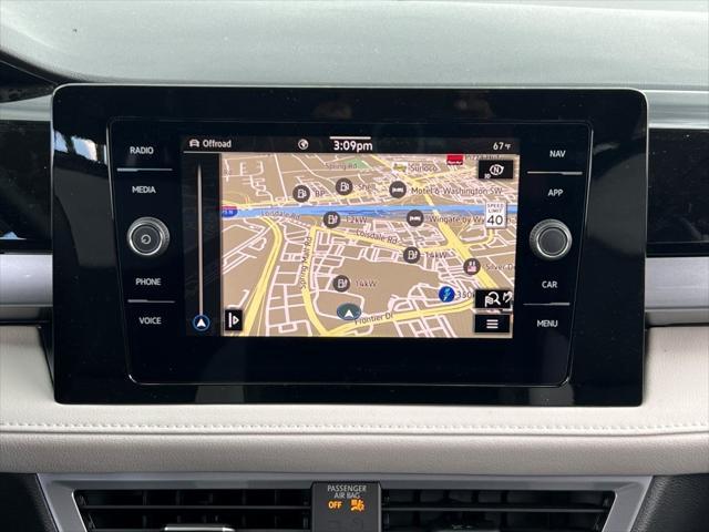 new 2025 Volkswagen Taos car, priced at $36,124
