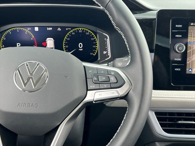 new 2025 Volkswagen Taos car, priced at $36,124