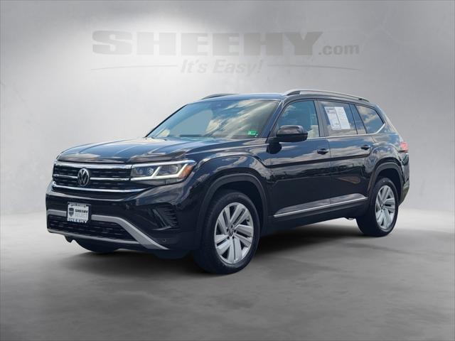 used 2021 Volkswagen Atlas car, priced at $28,300