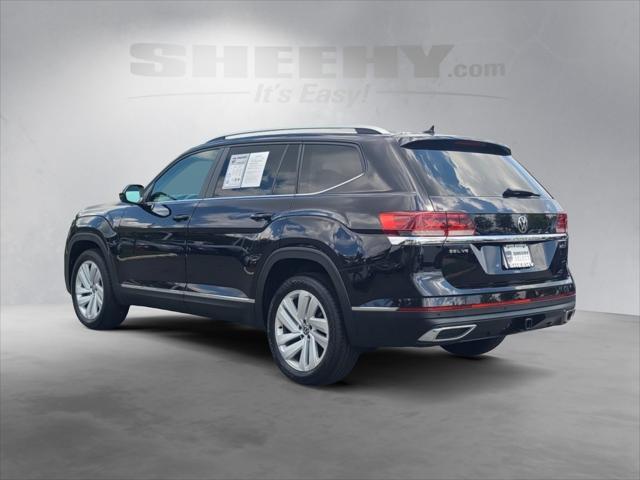 used 2021 Volkswagen Atlas car, priced at $28,300
