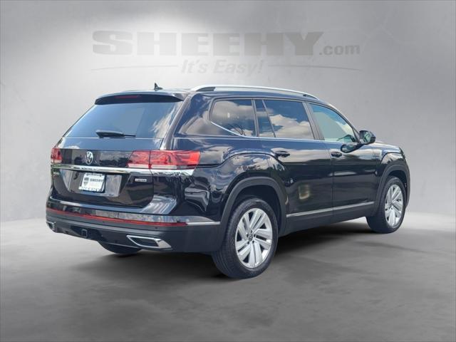 used 2021 Volkswagen Atlas car, priced at $28,300