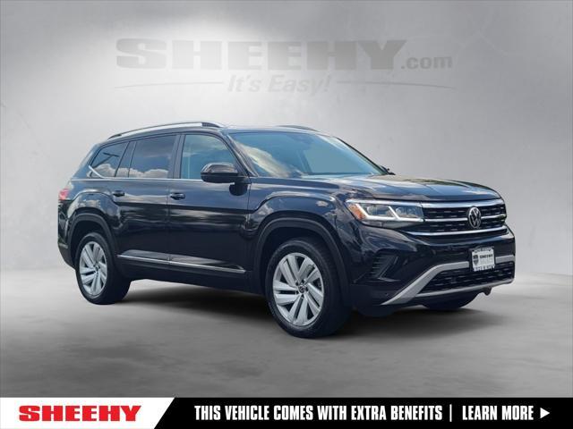 used 2021 Volkswagen Atlas car, priced at $28,300