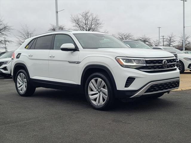 used 2022 Volkswagen Atlas Cross Sport car, priced at $26,800