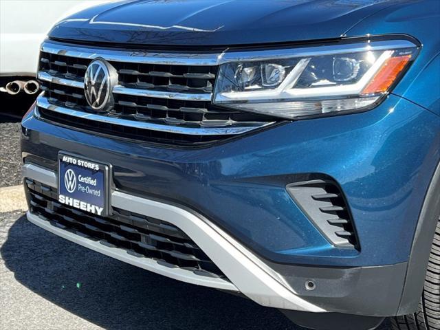 used 2022 Volkswagen Atlas car, priced at $25,300