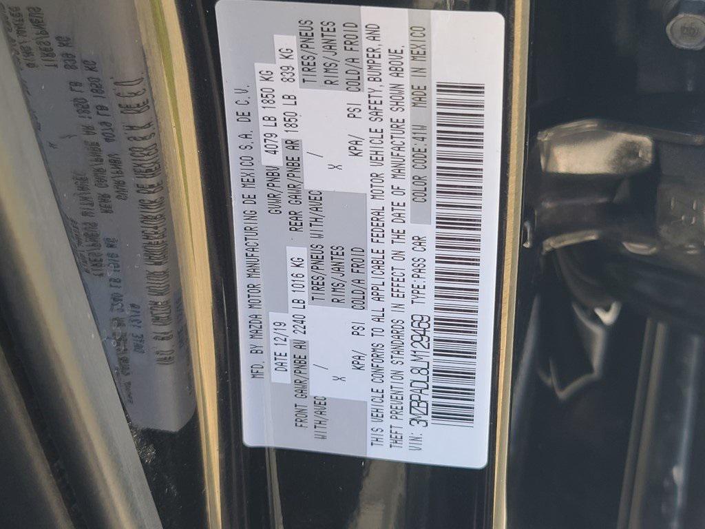 used 2020 Mazda Mazda3 car, priced at $15,500