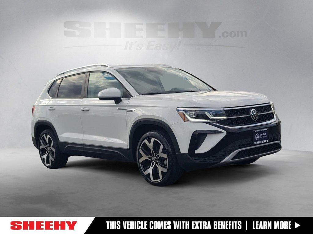 used 2022 Volkswagen Taos car, priced at $22,300