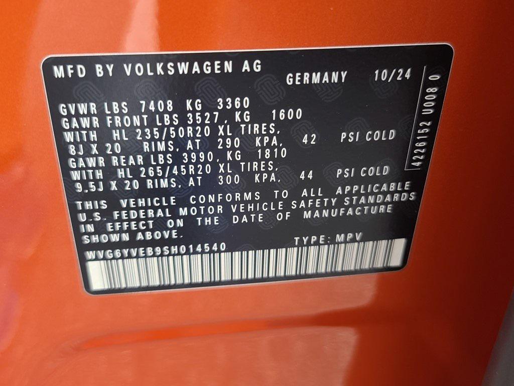 new 2025 Volkswagen ID. Buzz car, priced at $63,553