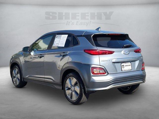 used 2021 Hyundai Kona EV car, priced at $19,797