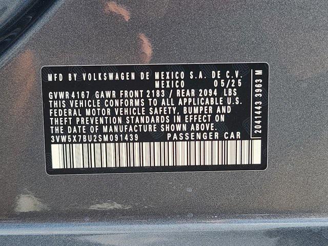 new 2025 Volkswagen Jetta car, priced at $21,808