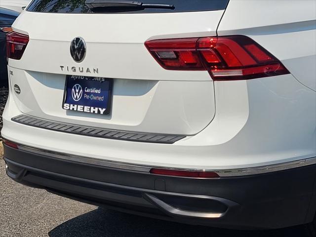 used 2022 Volkswagen Tiguan car, priced at $22,400