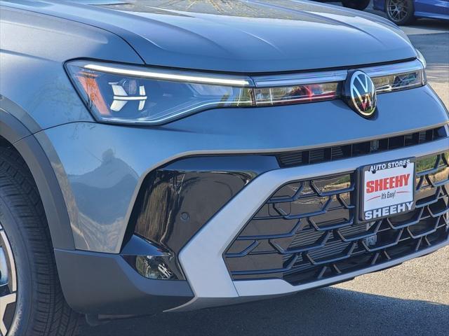 new 2025 Volkswagen Taos car, priced at $34,079