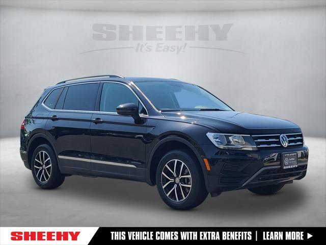 used 2021 Volkswagen Tiguan car, priced at $21,900