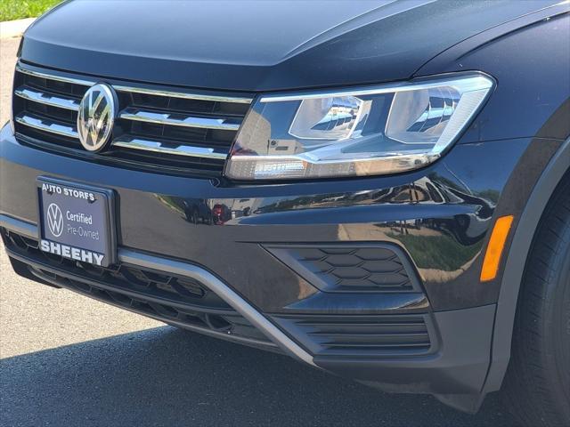 used 2021 Volkswagen Tiguan car, priced at $21,900