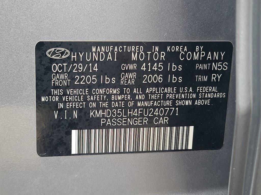 used 2015 Hyundai Elantra GT car, priced at $8,900